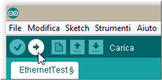 ketch of code in the Arduino